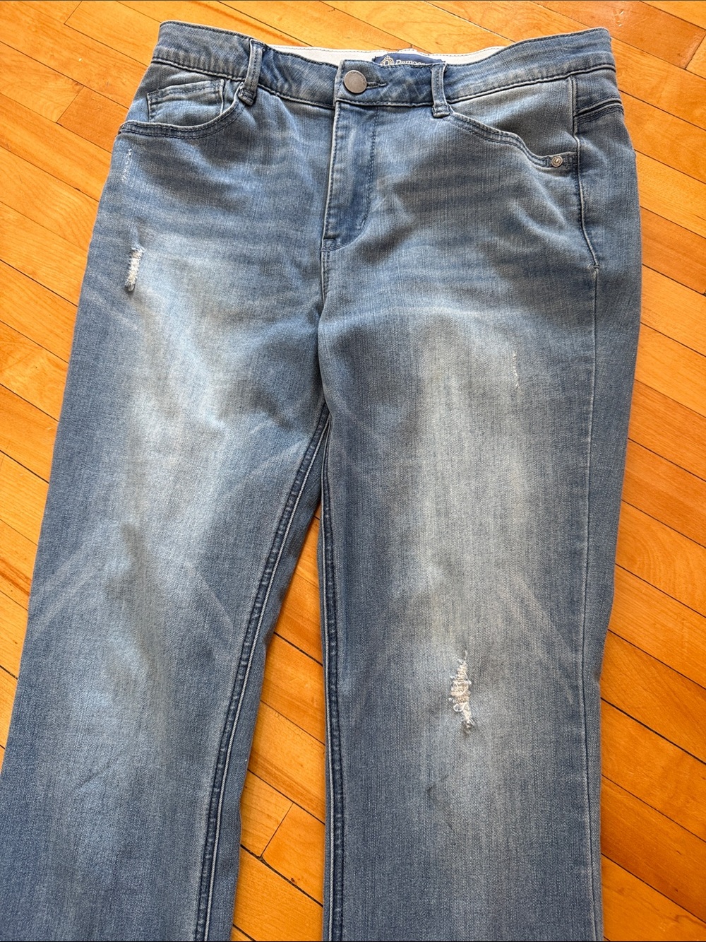 Democracy | "Ab"solution® High Rise Itty Bitty Bootcut Jeans Size 8 - Picture 6 of 9